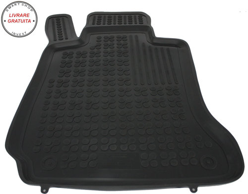 Covorase Presuri Auto din cauciuc compatibil cu MERCEDES C-Class W204 2007-2014 Negru
