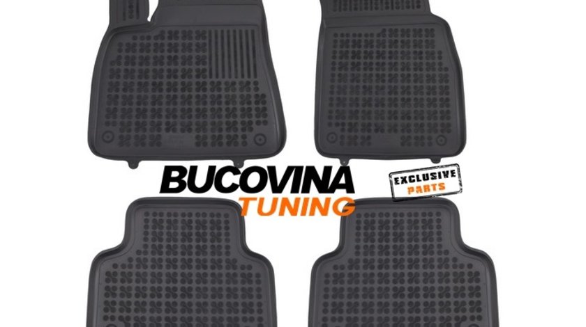 COVORASE PRESURI AUTO NEGRU DIN CAUCIUC AUDI Q7 4M (DUPA-15)