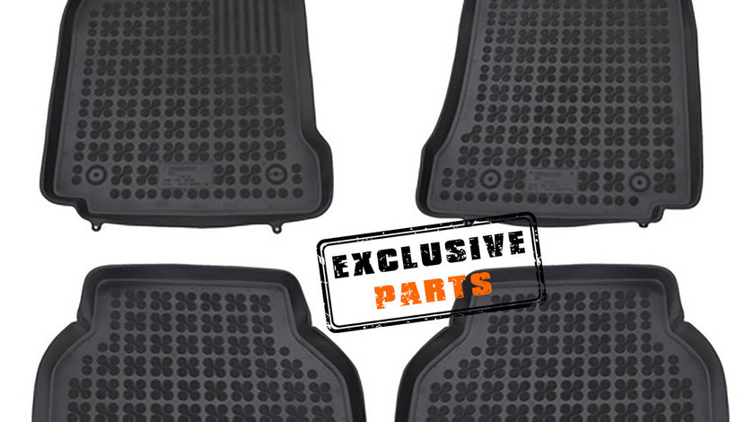 Covorase presuri auto negru din cauciuc BMW Seria 5 E39 (95-03)