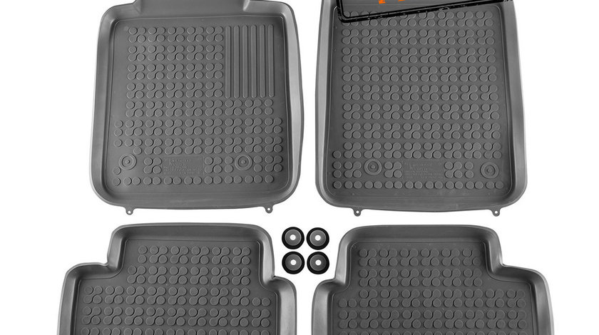 COVORASE PRESURI AUTO NEGRU DIN CAUCIUC BMW SERIA 3 F30/ F31 (11-18)