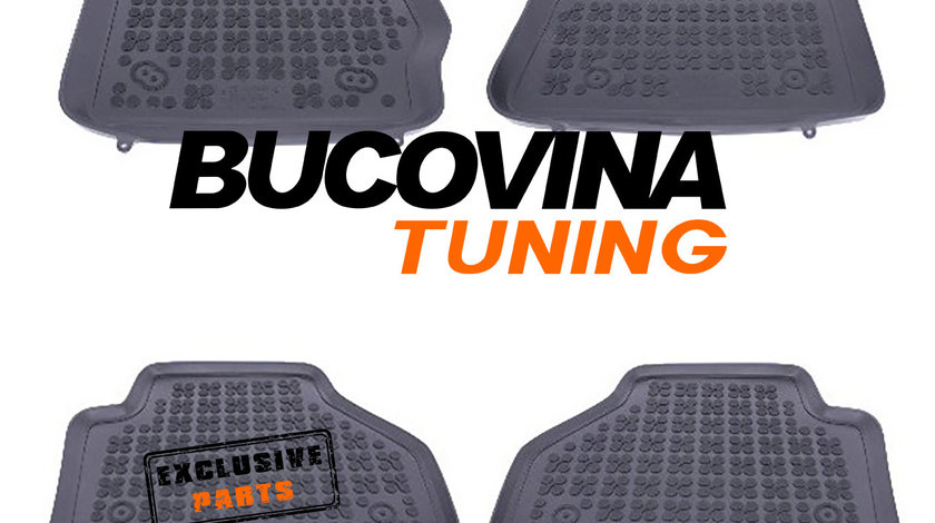 Covorase presuri auto negru din cauciuc BMW X3 F25 (11-17)