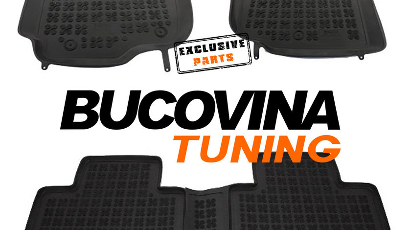 Covorase presuri auto negru din cauciuc BMW X5 E53 (99-06)