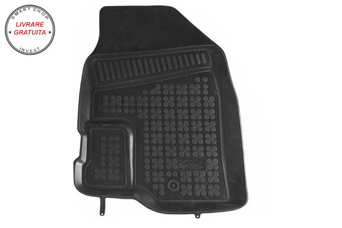 Covorase Presuri Auto Negru din Cauciuc CHEVROLET Captiva; compatibil cu OPEL Antara 2006-