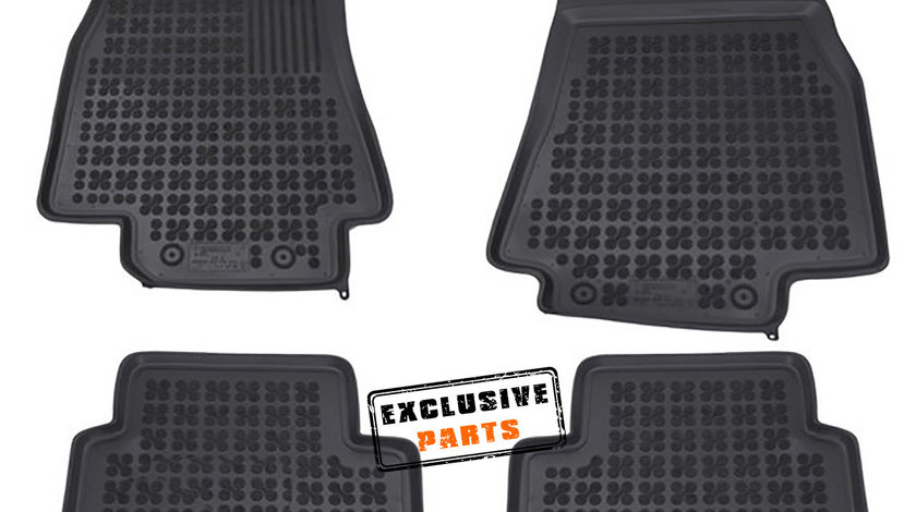 Covorase Presuri Auto negru din cauciuc Mercedes Benz B-Class W245 (05-11)