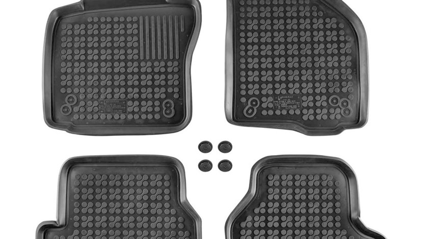 Covorase Presuri Auto negru din cauciuc VW Golf 5 (03-08)