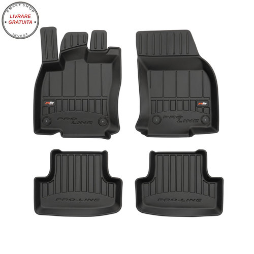 Covorase tip tavita 3D Audi Q2, caroserie SUV, fabricatie 10.2016 - prezent #1