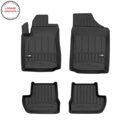 Covorase tip tavita 3D Citroen C2, caroserie Hatchback, fabricatie 2003 - 10.2009 #1- livrare gratui...