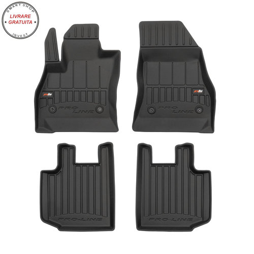 Covorase tip tavita 3D Fiat 500L, caroserie Hatchback, fabricatie 2012 - prezent #1- livrare gratuit...