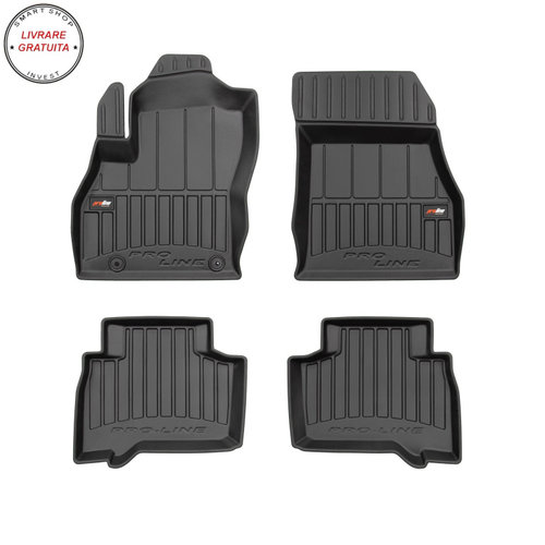 Covorase tip tavita 3D Fiat Qubo, caroserie Hatchback, fabricatie 06.2008 - prezent #1- livrare grat...