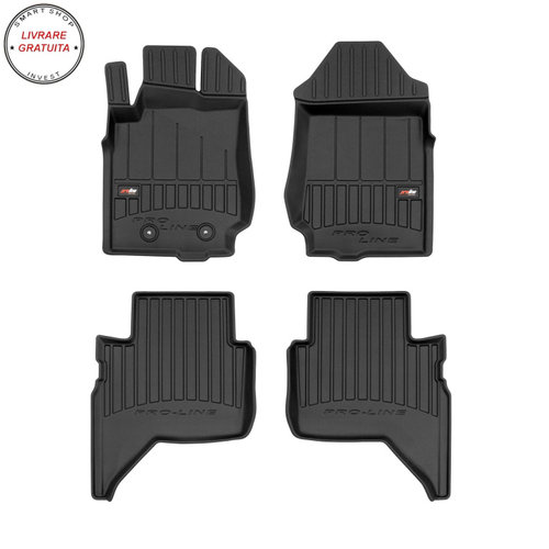 Covorase tip tavita 3D Ford Ranger, caroserie Pick-up, fabricatie 2018 - prezent #1- livrare gratuit...
