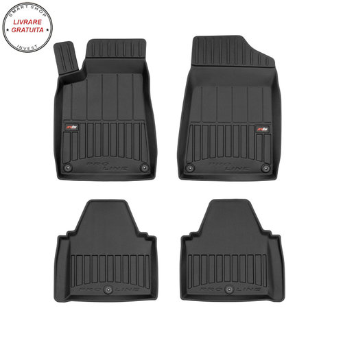 Covorase tip tavita 3D Peugeot 607, caroserie Sedan, fabricatie 1999 - 2010 #1- livrare gratuita