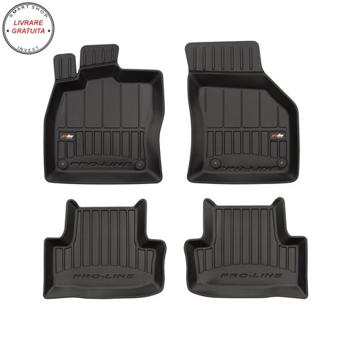 Covorase tip tavita 3D Skoda Karoq, caroserie SUV, fabricatie 2017 - prezent #1- livrare gratuita