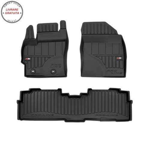 Covorase tip tavita 3D Toyota Verso II, caroserie Van, fabricatie 03.2009 - 07.2018 #1- livrare grat...
