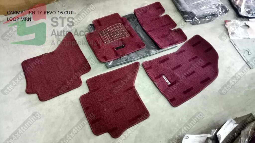 COVORASE TOYOTA HILUX REVO 2016-2024 ROSU [5-BUC] [V1]