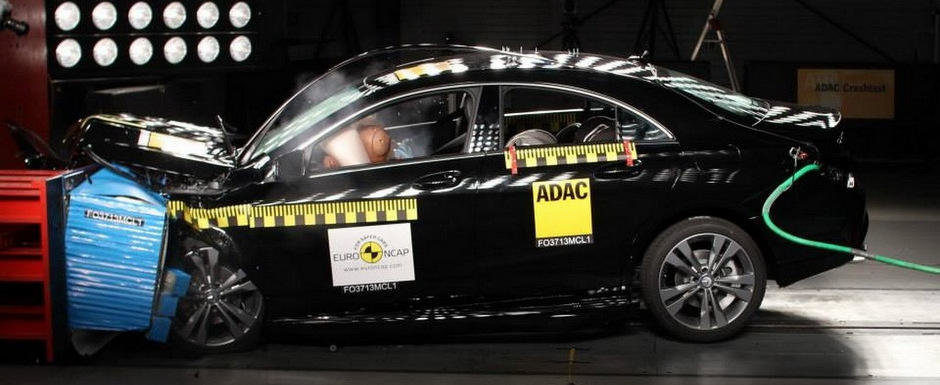 Crash Test EuroNCAP: Cum s-au descurcat Mercedes CLA, Jeep Cherokee si Peugeot 2008