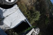 Crash test involuntar cu un prototip Renault Scenic III