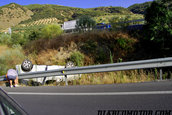 Crash test involuntar cu un prototip Renault Scenic III