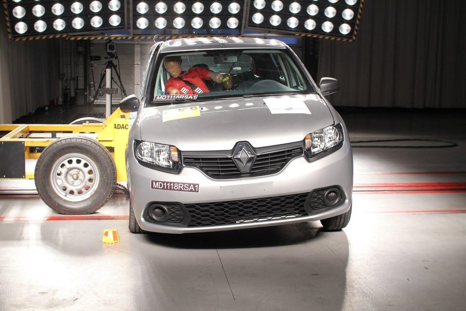 Crash Test Renault Sandero/Logan la Latin NCAP