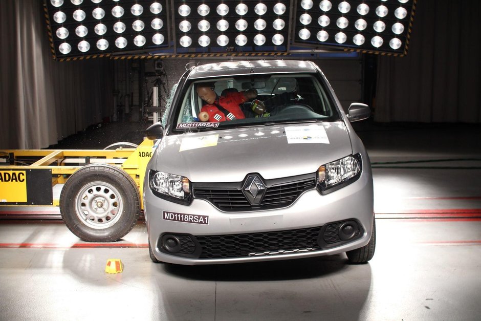 Crash Test Renault Sandero/Logan la Latin NCAP