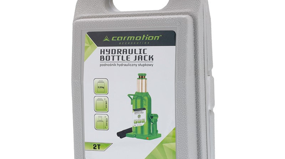 Cric Hidraulic 2t Cu Carcasă Din Plastic Carmotion 58573