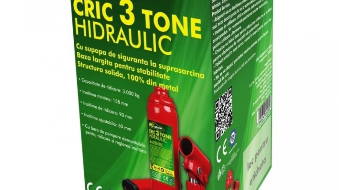 Cric Hidraulic Ro Group 3T