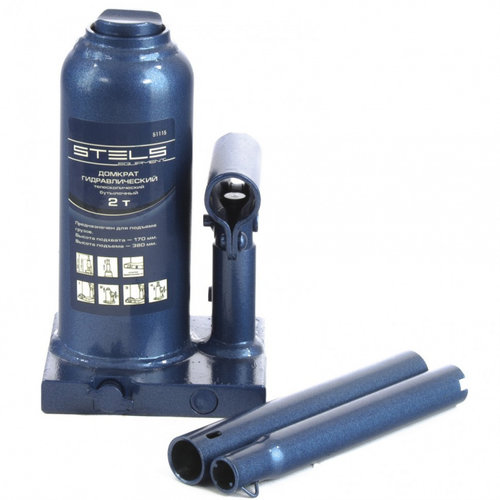 Cric Hidraulic Stels Butelie Telescopic 2T Ridicare H 170-380MM 51115