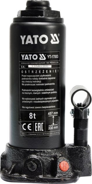 Cric Hidraulic Yato 10 Tone YT-17003