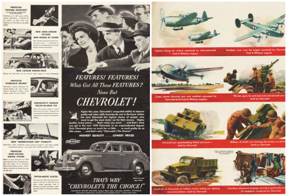 Cu ce au constribuit producatorii auto de azi la Razboaiele Mondiale din trecut?