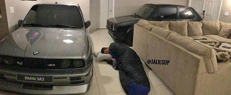 Cu uraganul la poarta, un american si-a parcat Ursuletul in sufragerie. A avut loc si pentru Golf-ul unui prieten Cu uraganul la poarta, un american si-a parcat Ursuletul in sufragerie. A avut loc si pentru Golf-ul unui prieten