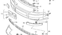 Cui tractare Audi A4 8E 2002 2003 Sedan OEM 8E0805...