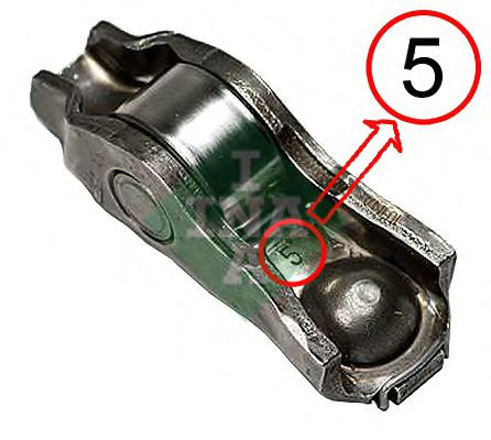 Culbutor, tren supape BMW Seria 1 (F20) (2010 - 2016) INA 422 0225 10 piesa NOUA