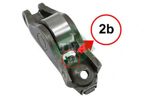 Culbutor, tren supape BMW Seria 3 (E90) (2005 - 2011) INA 422 0233 10 piesa NOUA