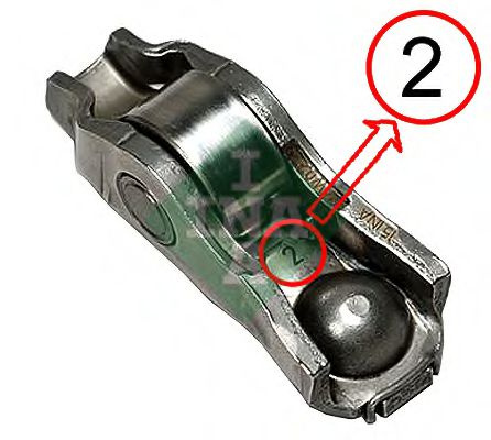 Culbutor, tren supape CITROEN C4 II (B7) (2009 - 2016) INA 422 0222 10 piesa NOUA