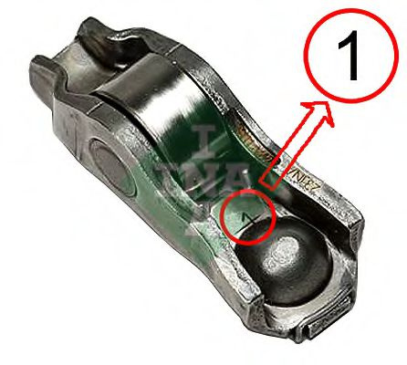 Culbutor, tren supape PEUGEOT 208 (2012 - 2016) INA 422 0221 10 piesa NOUA
