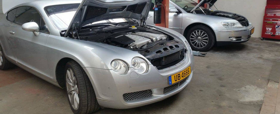 Culmea zgarceniei: Sa pui un motor TDI intr-un Bentley Continental GT