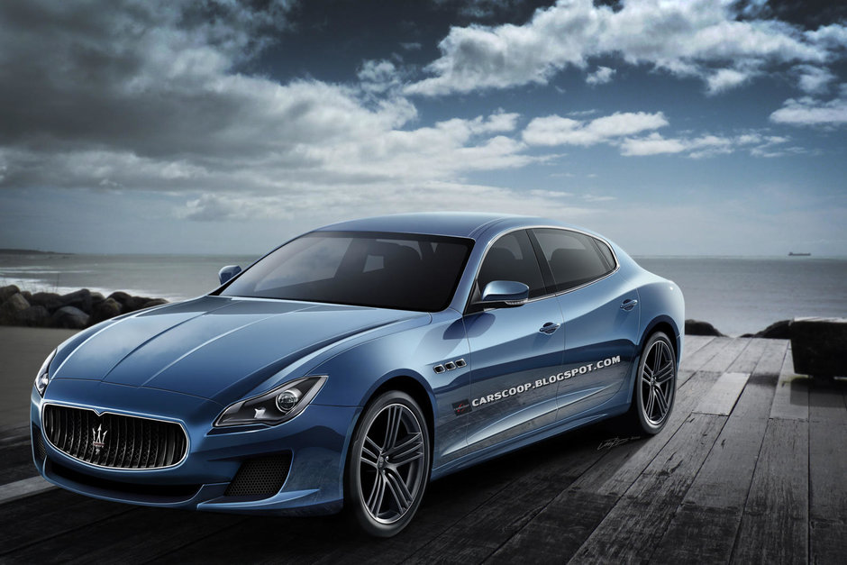 Cum ar putea arata noul Maserati Quattroporte Cum ar putea arata noul Maserati Quattroporte