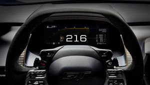 Cum arata ceasurile de bord din dotarea noului Ford GT. Iata-le in actiune.