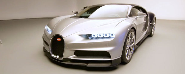 Cum arata de aproape noul Bugatti Chiron, masina de 1500 CP si 2.4 milioane euro