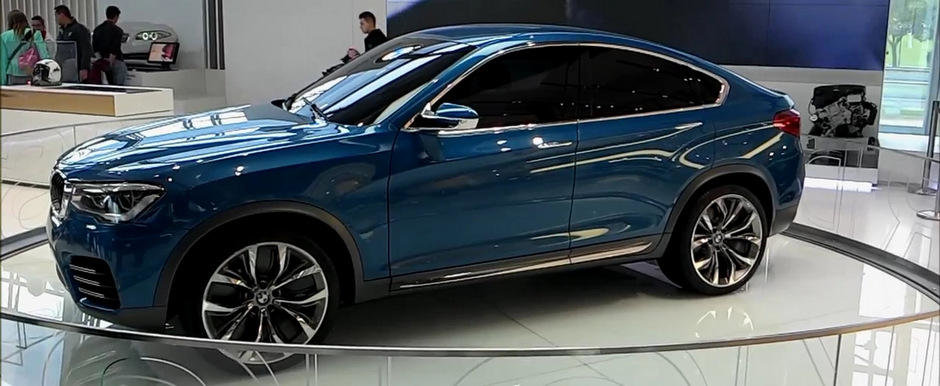 Cum arata 'in realitate' noul BMW X4 Concept