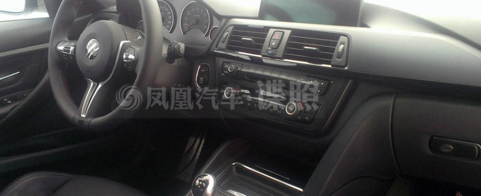 Cum arata interiorul noului BMW M3 Cum arata interiorul noului BMW M3