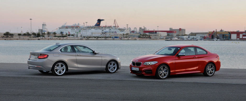 Cum arata noul BMW Seria 2 Coupe. GALERIE FOTO si VIDEO in articol.