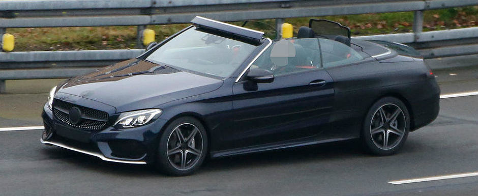 Cum arata noul Mercedes C-Class Cabriolet. Cele mai clare imagini de pana acum Cum arata noul Mercedes C-Class Cabriolet. Cele mai clare imagini de pana acum