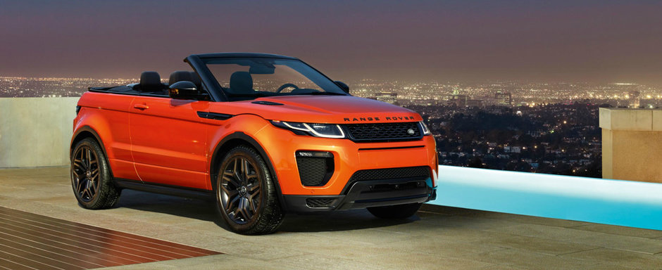 Cum arata noul Range Rover Evoque Convertible. GALERIE FOTO si VIDEO in ARTICOL.