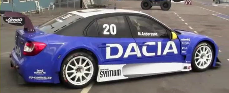 Cum arata si cum se aude noua Dacia Logan STCC