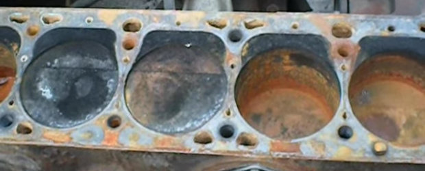 Cum deblochezi un motor cu 6 pistoane blocate de mai multa rugina ca Titanicul