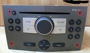 cum demontez cd stoc opel astra h mare mersi anticipat ?