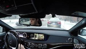 Cum functioneaza parcarea automata de pe Mercedes S-Class