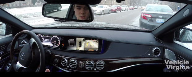 Cum functioneaza parcarea automata de pe Mercedes S-Class