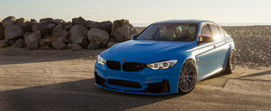 Cum poate arata acest BMW M3 cu jante HRE si culoare de Porsche Cum poate arata acest BMW M3 cu jante HRE si culoare de Porsche