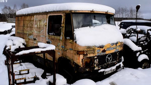 Cum porneste un Mercedes-Benz diesel dupa ce a stat parasit 12 ani